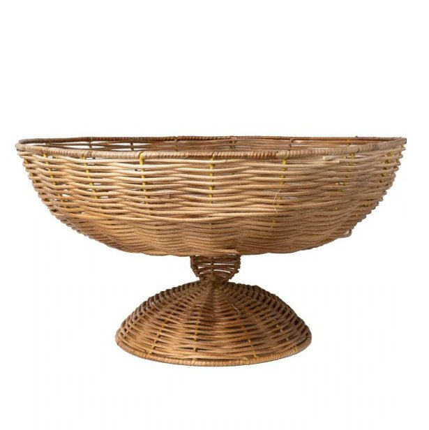 Kouboo La Joll Rattan Fruit Bowl Large Honey-Brown